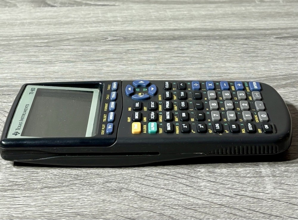 Texas Instruments TI-83 Graphing Calculator Working but has Lines on Screen