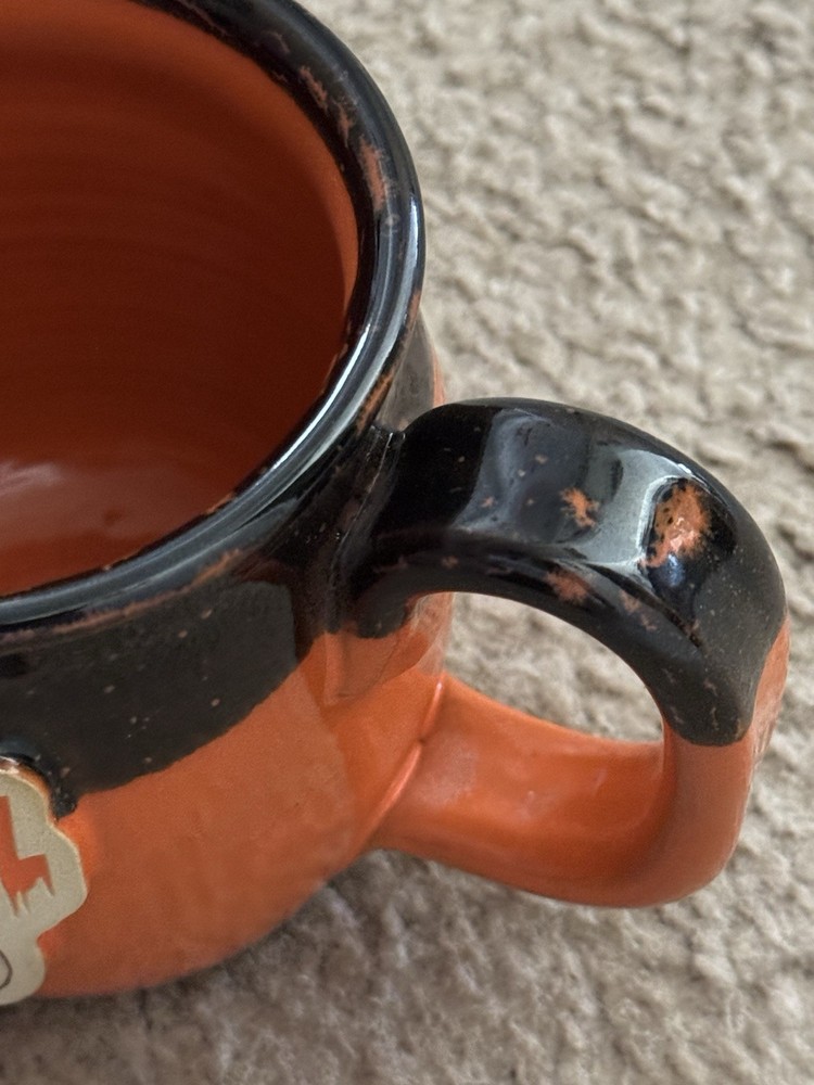 Grateful Dead SYF Pumpkin Java Taster Pottery Mug! Grateful Dead