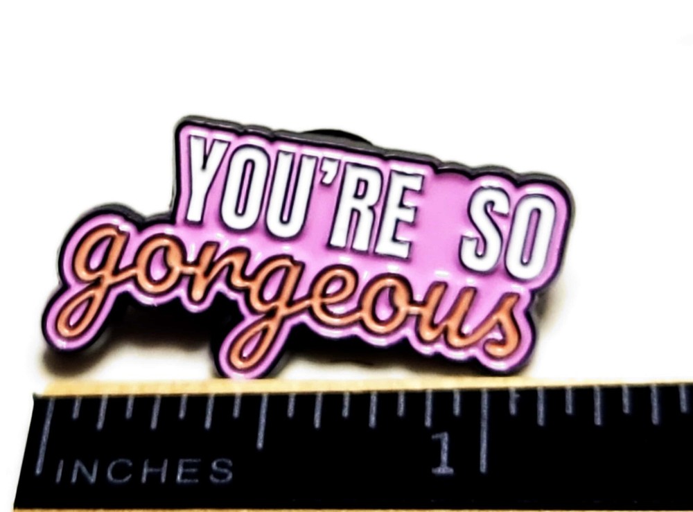 Taylor Swift "Gorgeous" Backpack Lapel Pin