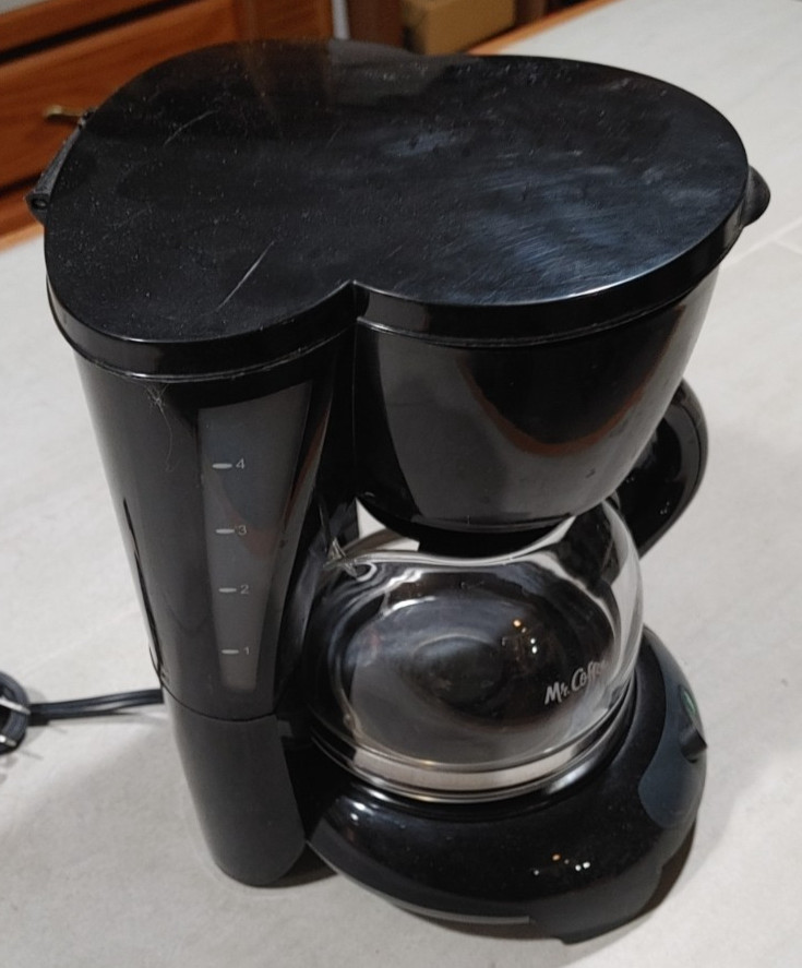 Mr Coffee 4 Cup Drip Coffee Maker Brewer Model TF5 Black Tested Working