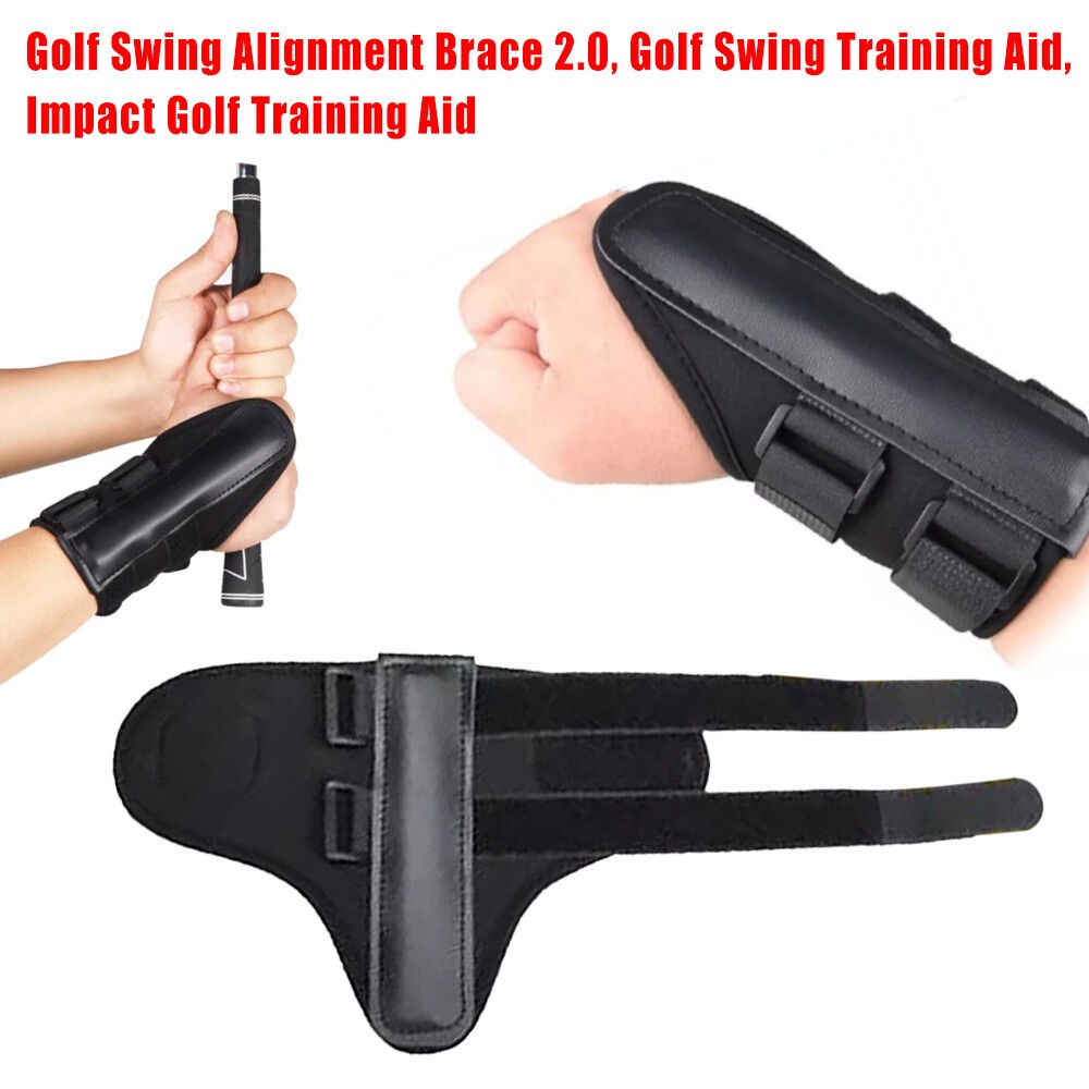 Golf Swing Training Aid,Impact Golf Training Aid,Golf Swing Alignment Brace 2.0