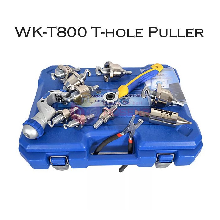 WK-T800 T Type Hole Puller Tee-Extractor Set for Refrigeration System HVAC Tools