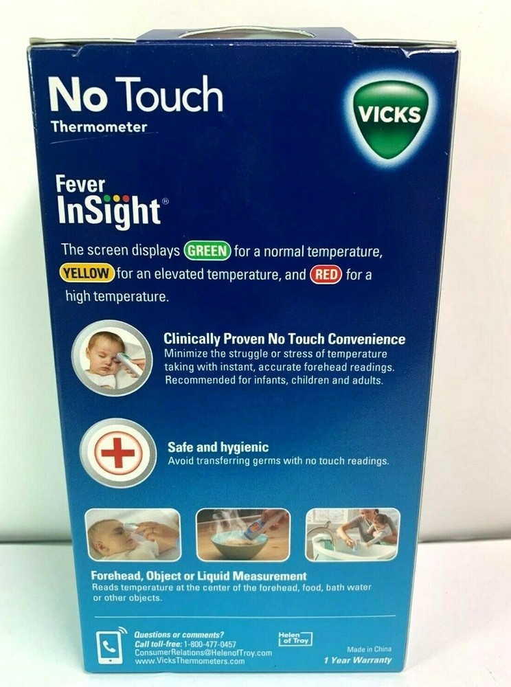 Vicks No Touch 3-in-1 Thermometer