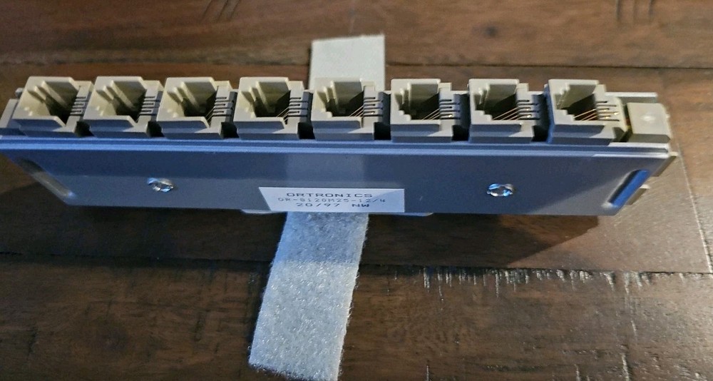 Ortronics OR-8120m25 12/4 Multi-Jack Modular Adapter
