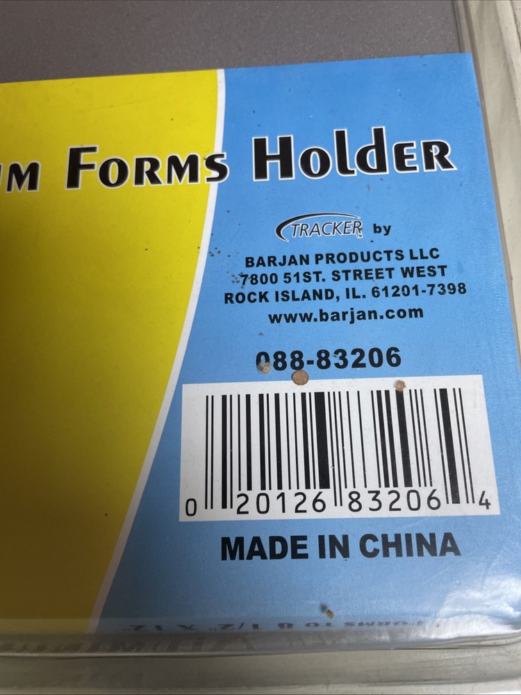 Tracker Aluminum Forms Holder Protect and Store New in package