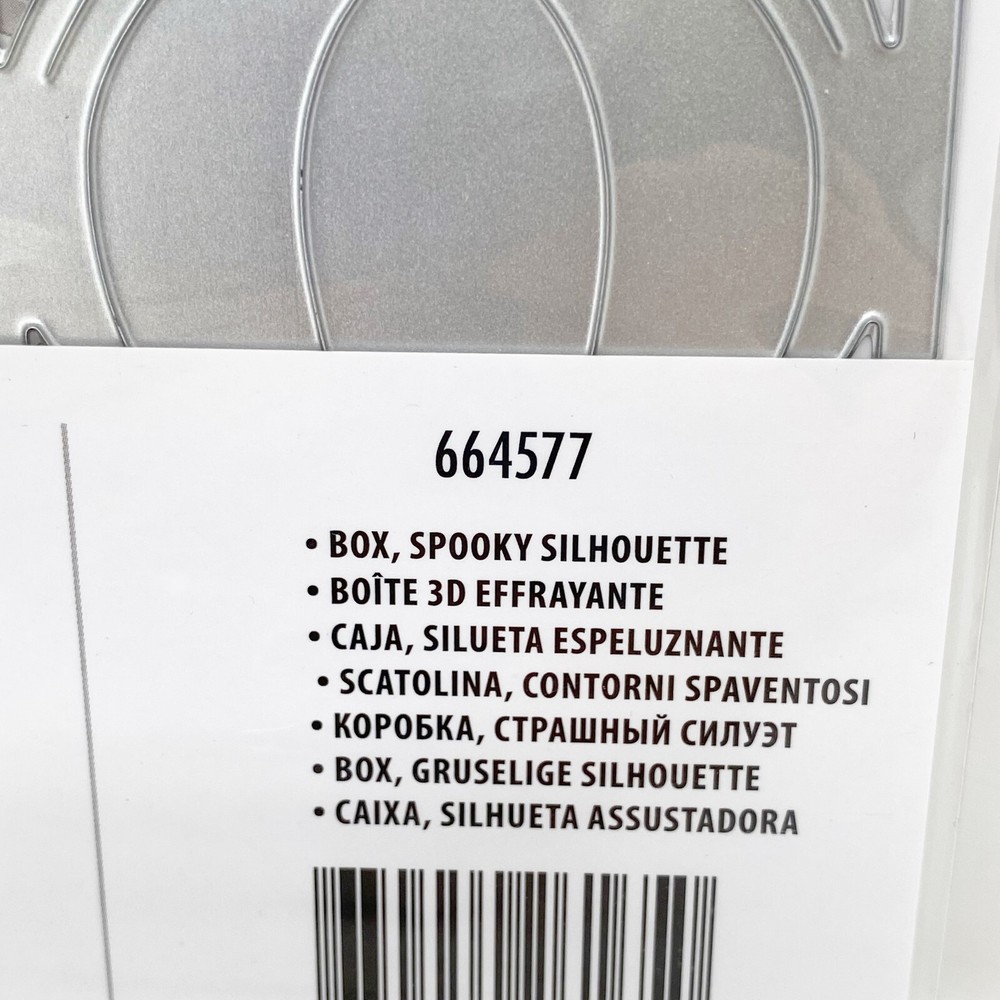 Sizzix Thinlits Spooky Silhouette Box Halloween Cutting Dies 664577 NEW