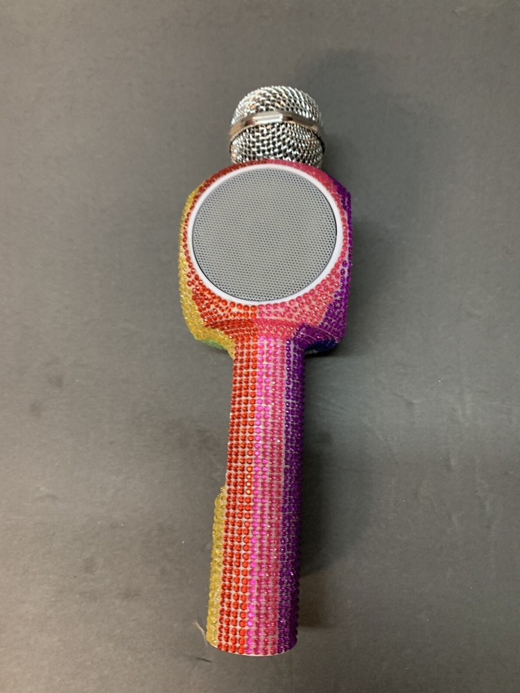 Sing-A-long Rainbow Bling Karaoke Bluetooth Microphone Tested / Rechargeable