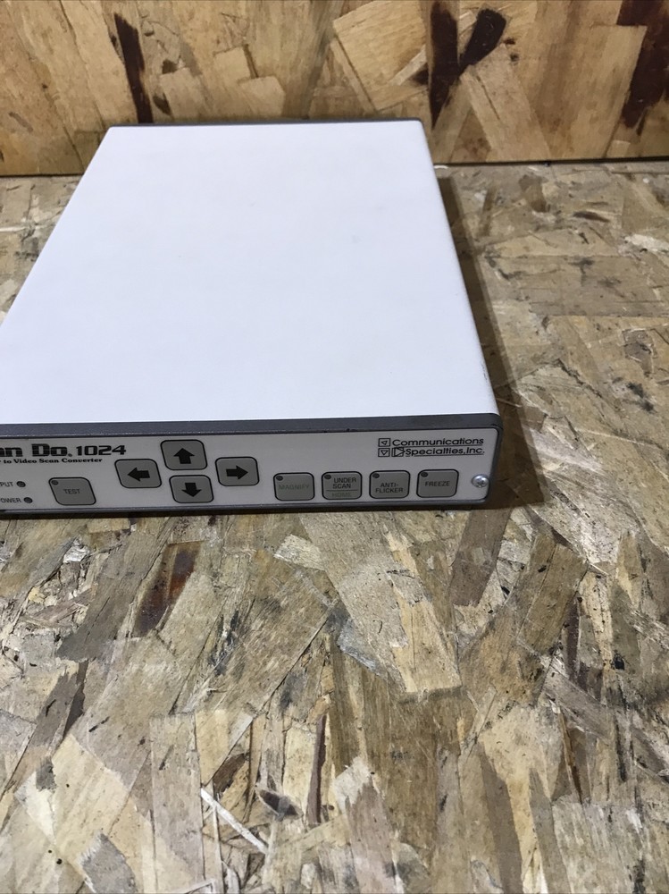 COMMUNICATIONS SPECIALTIES SCAN DO 1024