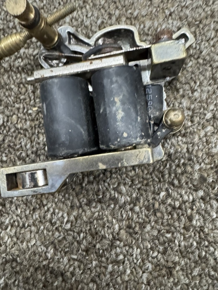 Solid Brass Skull Coil Tattoo Machine Untested SKU:A