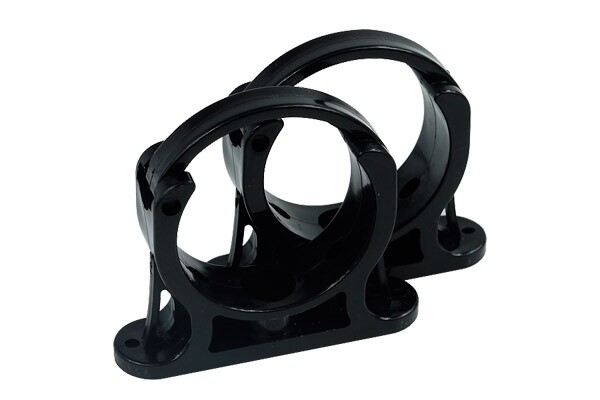 ALPHACOOL CAPE CYCLONE BRACKET 2 PACK 60MM - BLACK 15618