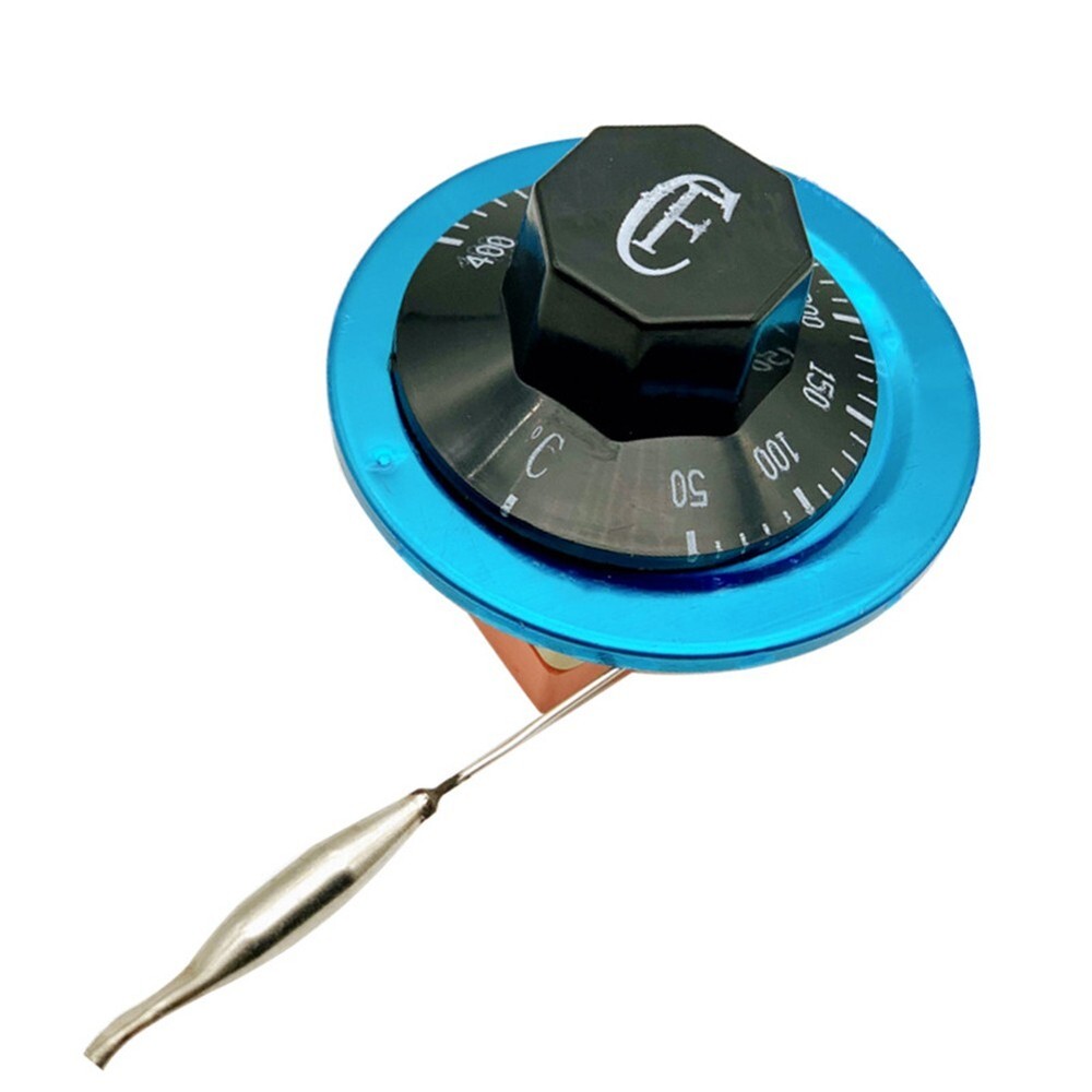 Electric Oven Thermostat Adjustable Temperature Controller Switch 50~400?? 2-Pin