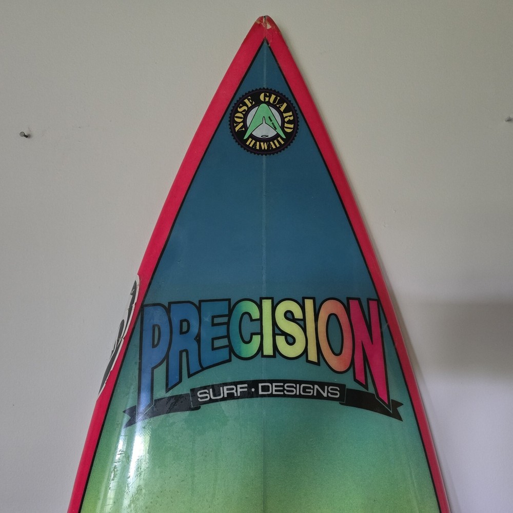 6'7" Precision Board- Preowned With Cover/leash