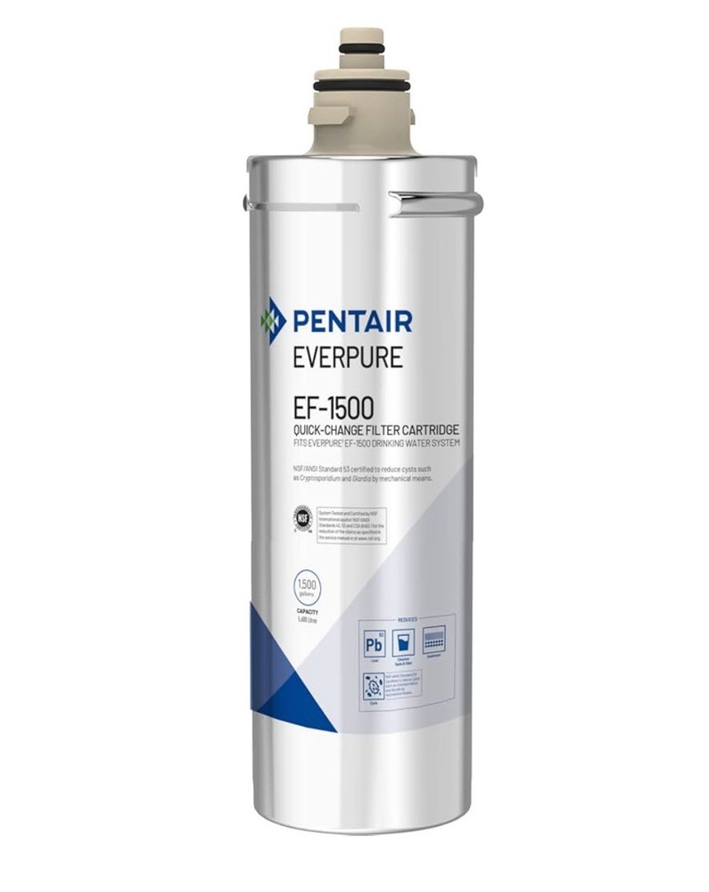 Pentair Everpure EF-1500 Quick Change Filter Cartridge for Drinking Water System
