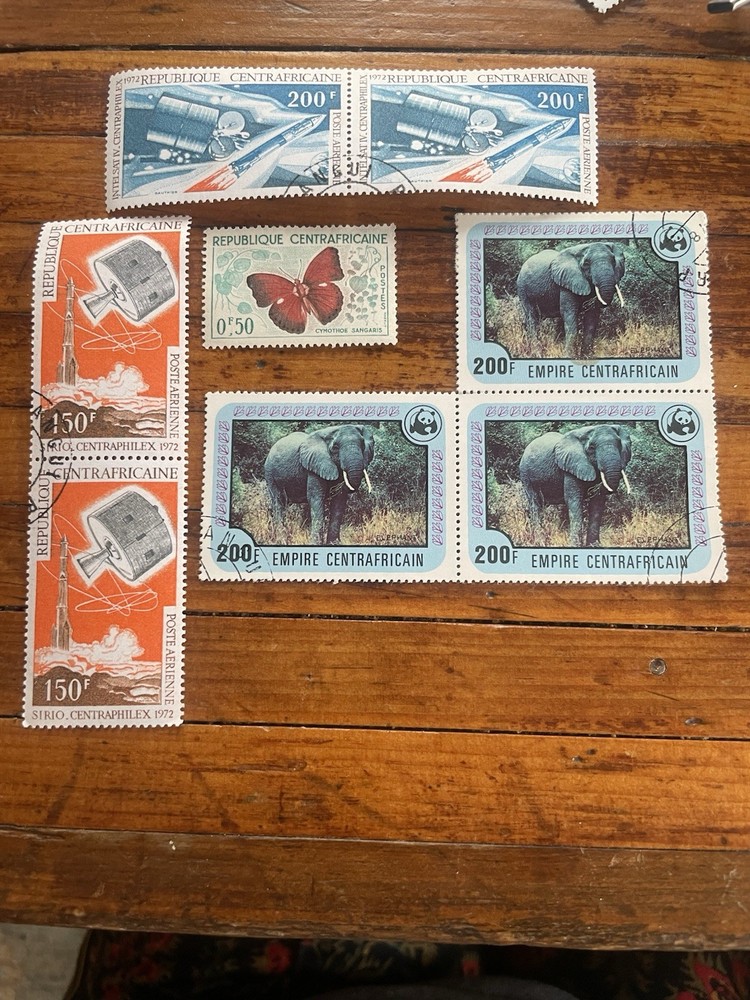 Central African Empire 11 Varieties; 28 Total