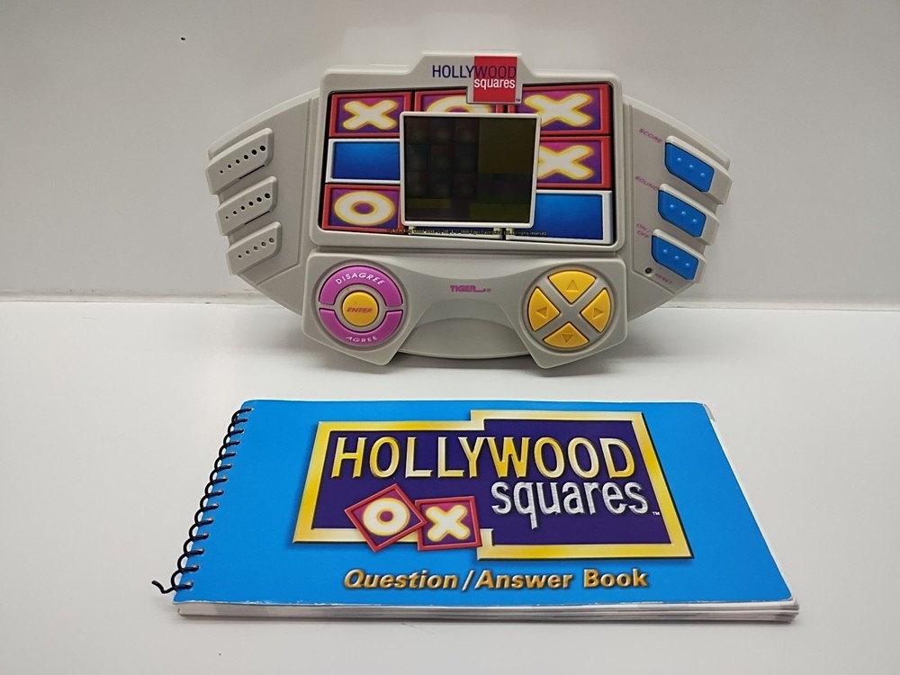 Hollywood Squares Electronic Hand Held Game Tested