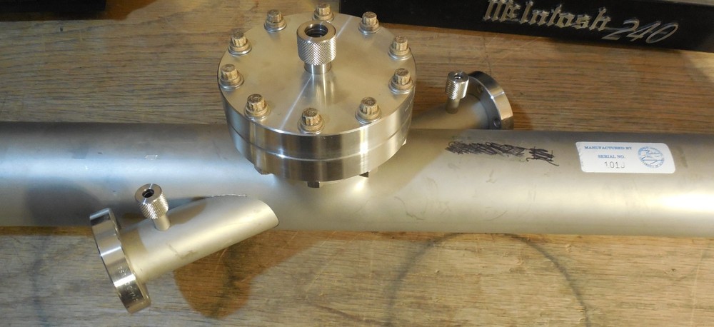 Mass Spectrometer component 35.8" long; 25 lbs; RF Hexapole Transfer Lens