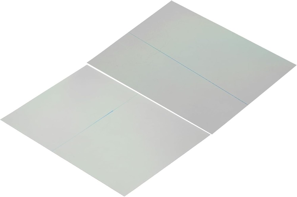 PATIKIL 9.7" Polarized Film Sheets, 2 Pack Adhesive Polarizer Linear Polarizing