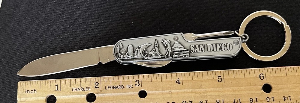 Souvenir Multi Tool Pocket Knife - San Diego