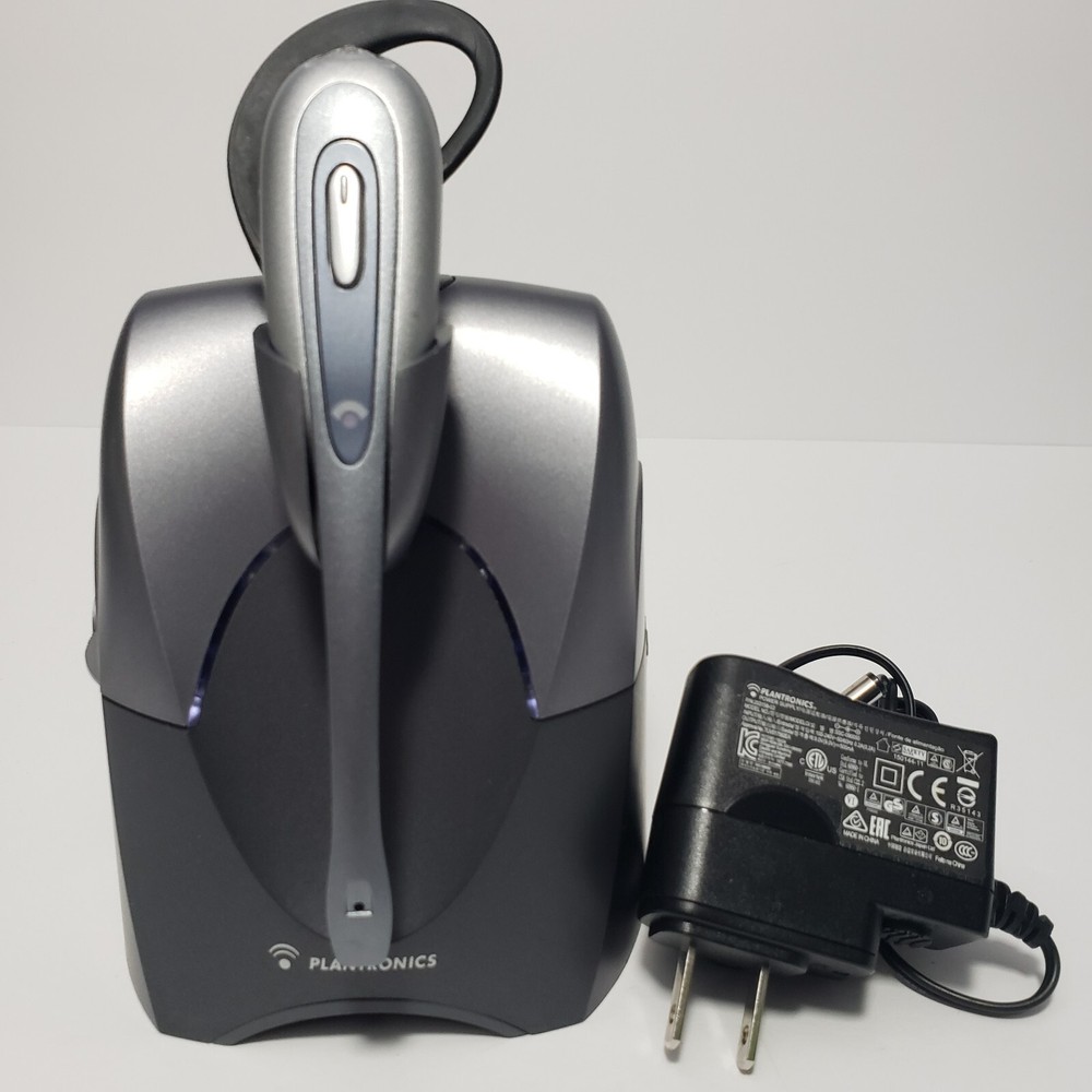Plantronics CS55 Wireless Phone Headset w/ Charging Base Tested