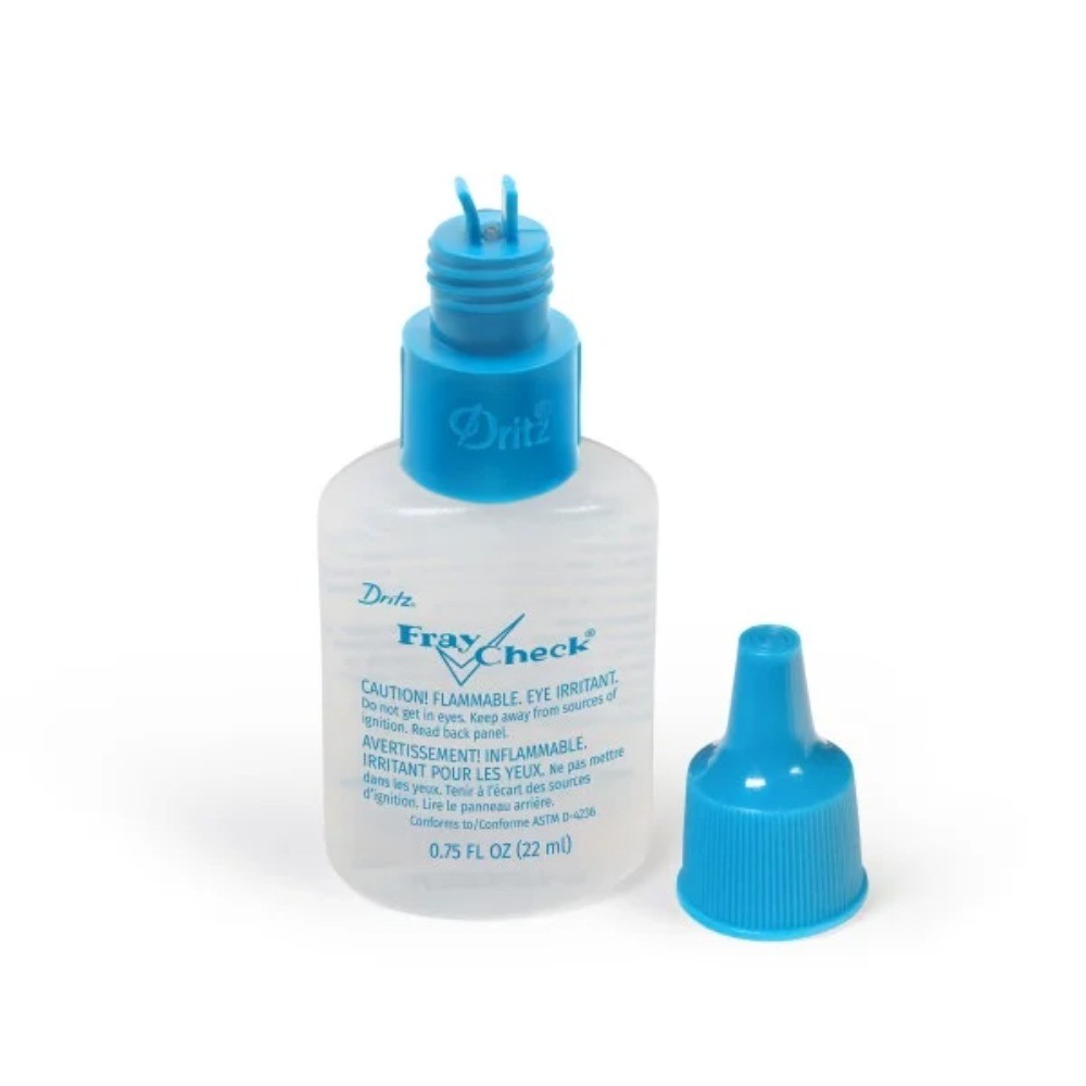 (2 pack) Fray Check with Fabric Guide Applicator Tip, 0.75 oz.