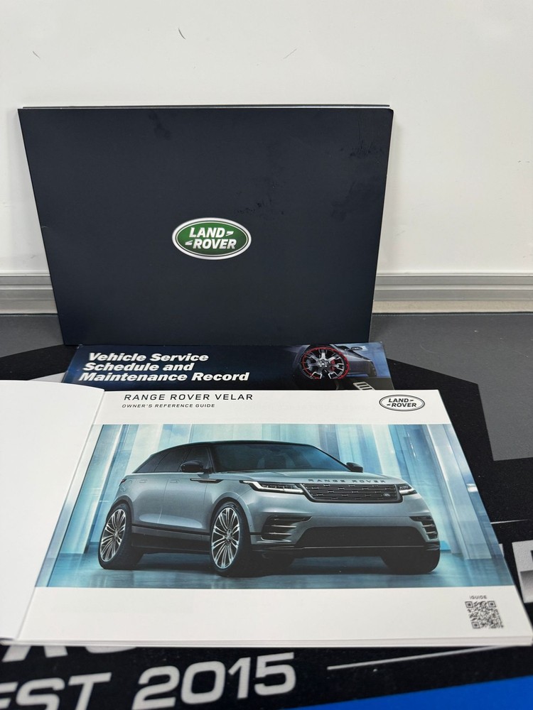 RANGE ROVER VELAR MANUAL / HANDBOOK QUICK REFERENCE GUIDE 2020~2024 (2023)!!!