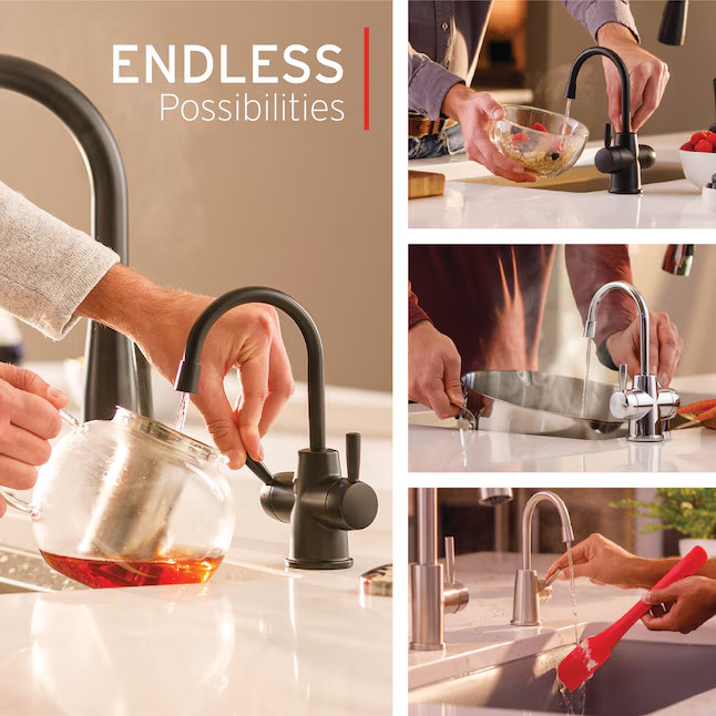 NEW SALE! nSinkErator Matte Black Deck-mount Instant hot Water Dispenser