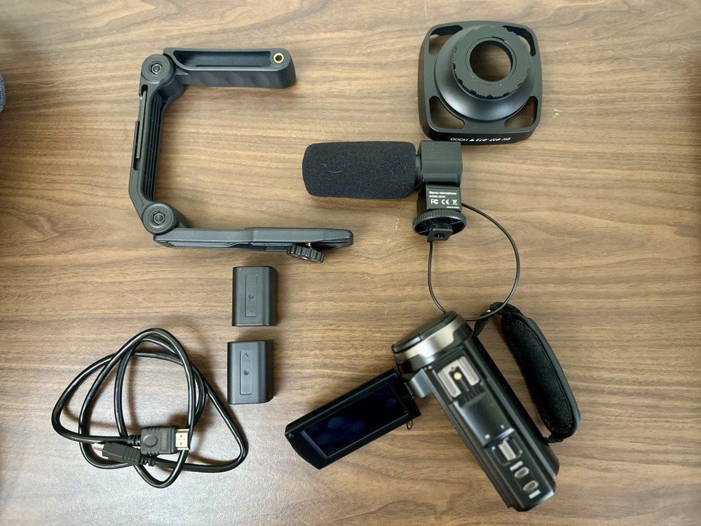 ACTITOP 5K HD Video Camera Camcorder with Mic, Remote Control and More