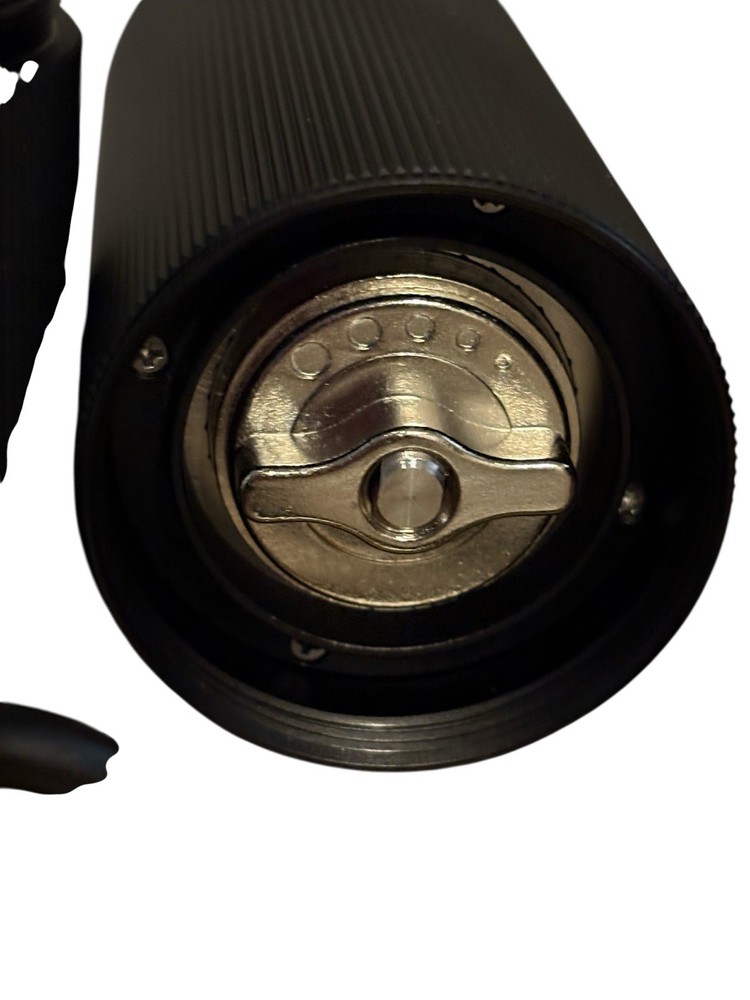 Manual Coffee Grinder Black Burr Portable