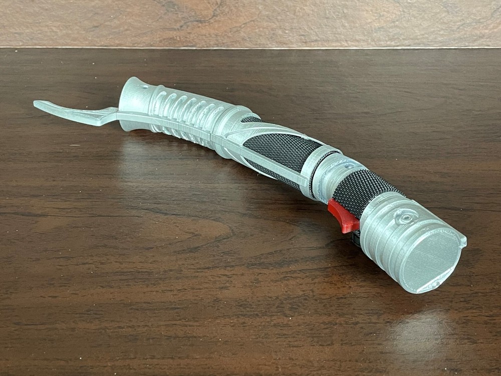 Count Dooku 3D Printed Lightsaber Hilt