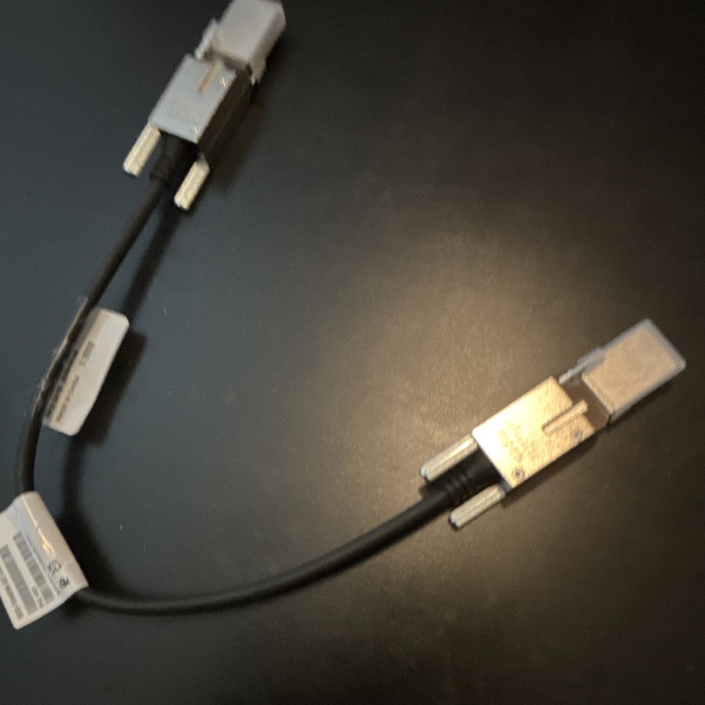 Cisco StackWise Stacking Cable 50cm Black STACK-T4-50CM V02 800-104696-02