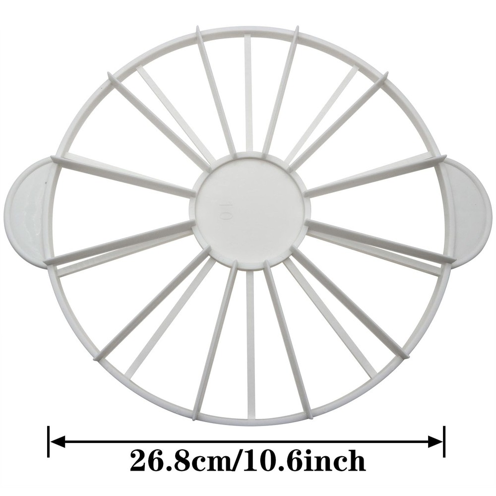 Cake Portion Cutter Cake Portion Marker Round Cake Slicer Double Sided Cake P...