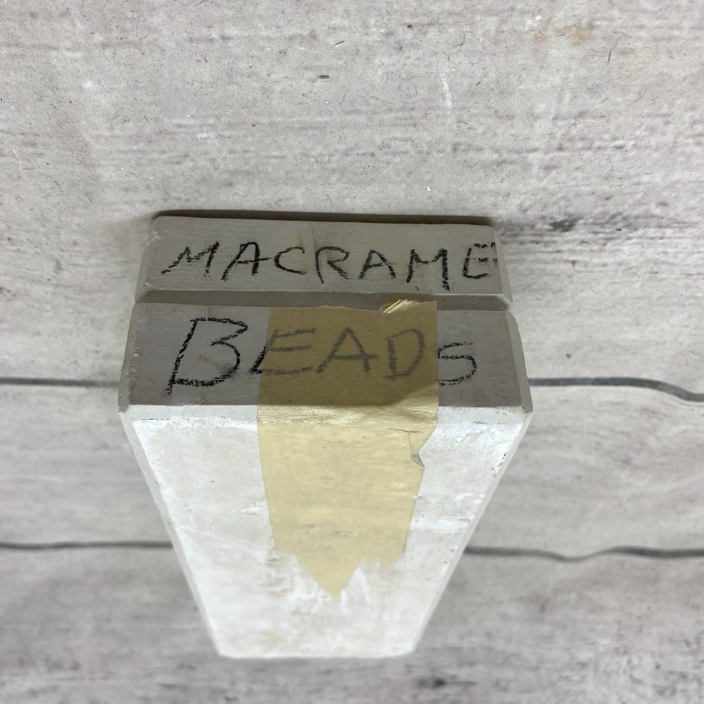 Garrard Molds Ceramic Casting Mold Macrame Beads #432