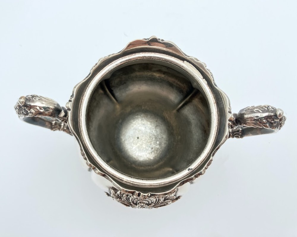 Silver Plate Handled Sugar 'Christopher Wren' by Wallace Silver Co. -A31543