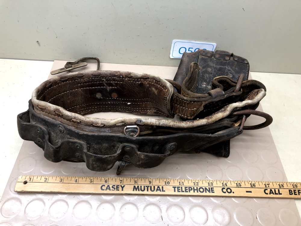 Vintage Lineman Belt Harness