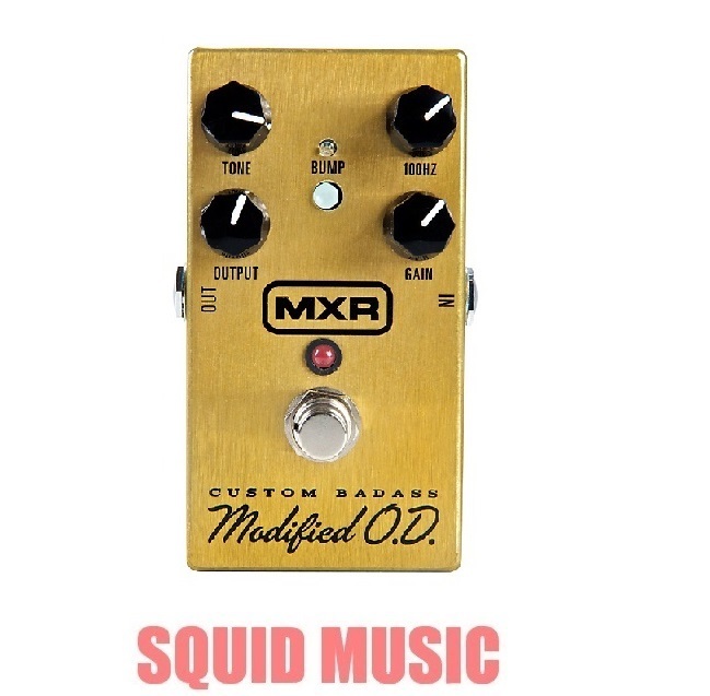 MXR Custom Badass Modified O.D. M-77 (2 MXR CABLES) Overdrive Distortion M77