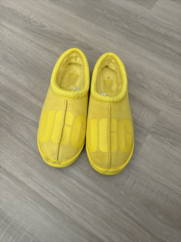 yellow ugg slippers Mens