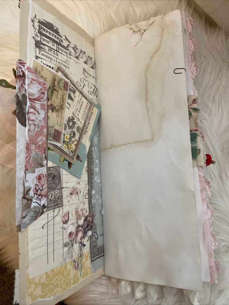 Long Thin Junk Journal Handmade
