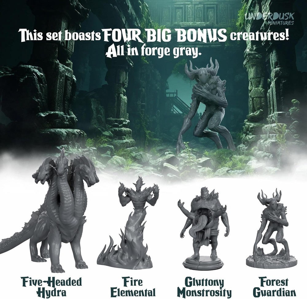 Dungeons and Dragons Miniatures Lot