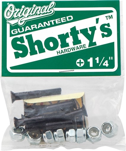 SHORTYS 1-1/4" SINGLE SET PHILLIPS SKATE HARDWARE