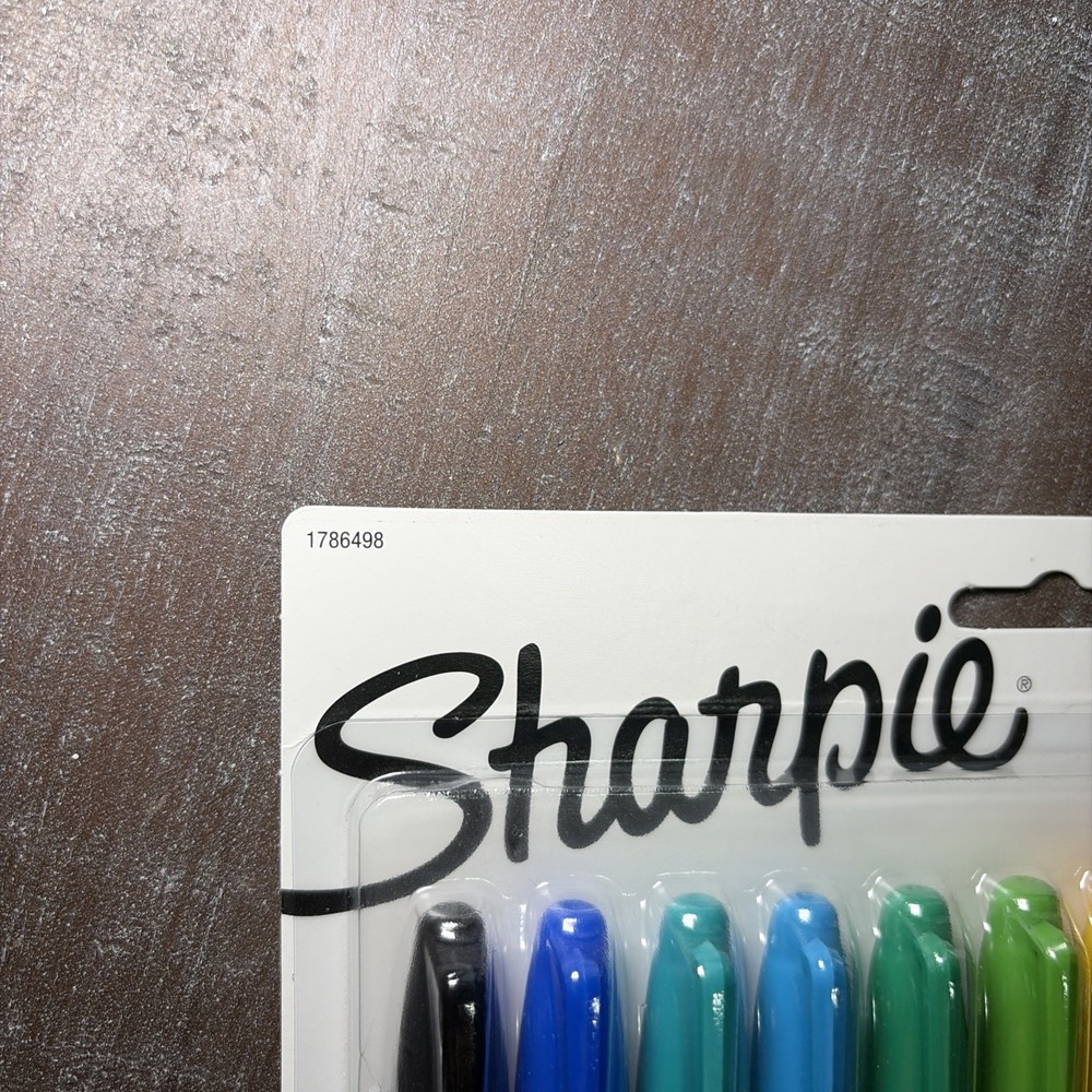 Sharpie Fine Point Assorted Color Permanent Markers - 12 CT