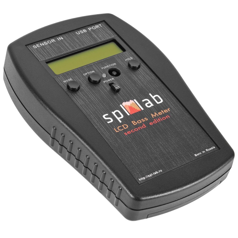 SPL-LAB LCD BASS METER Handheld Spectrum Analyzer with SPL measuring function