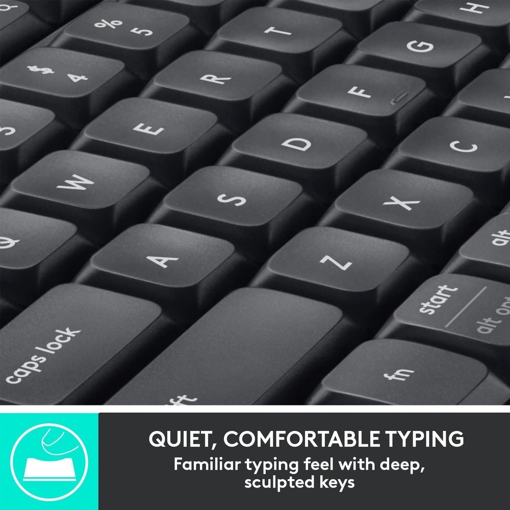 Logitech MK850 Performance Wireless Keyboard and Mouse Combo for Windows, mac...