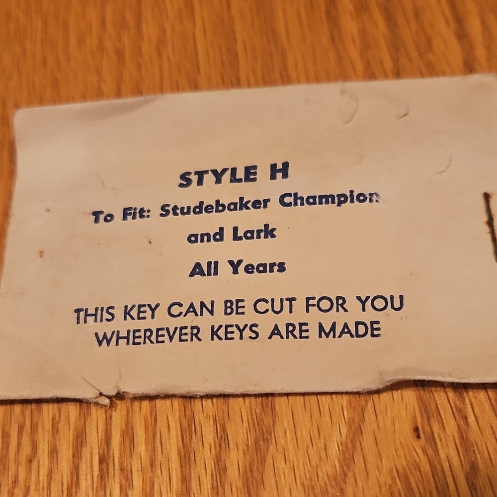 Mobil Pegasus Blank Key