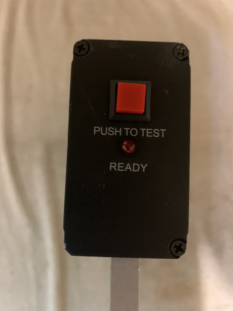 LED Emergency Exit Sign, Clear with Green Lettering