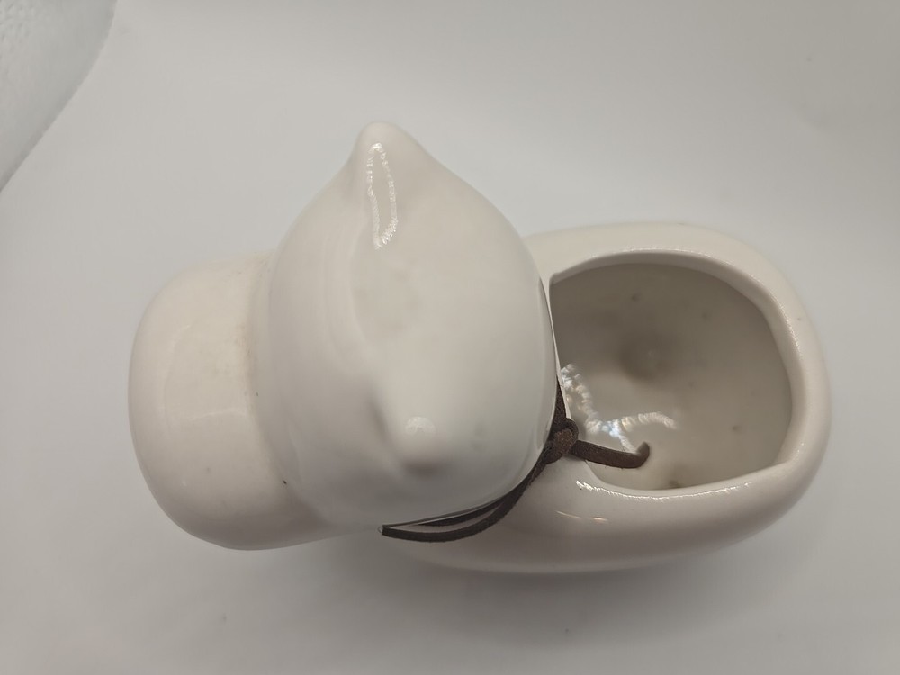 Mini Ceramic Cow Planter with Bells