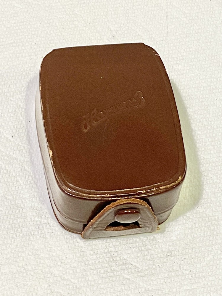 Vintage Horvex 3 Light Meter with Leather Case