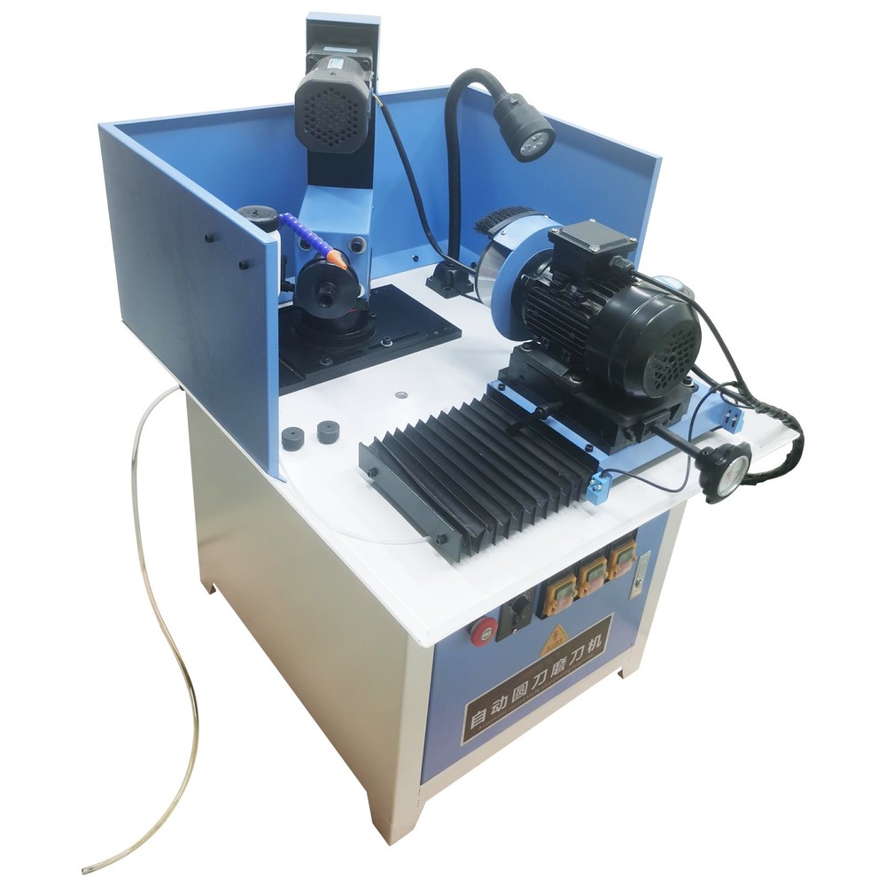 Automatic Round Blade Precision Sharpening Machine w Lamp and Emergency Switch