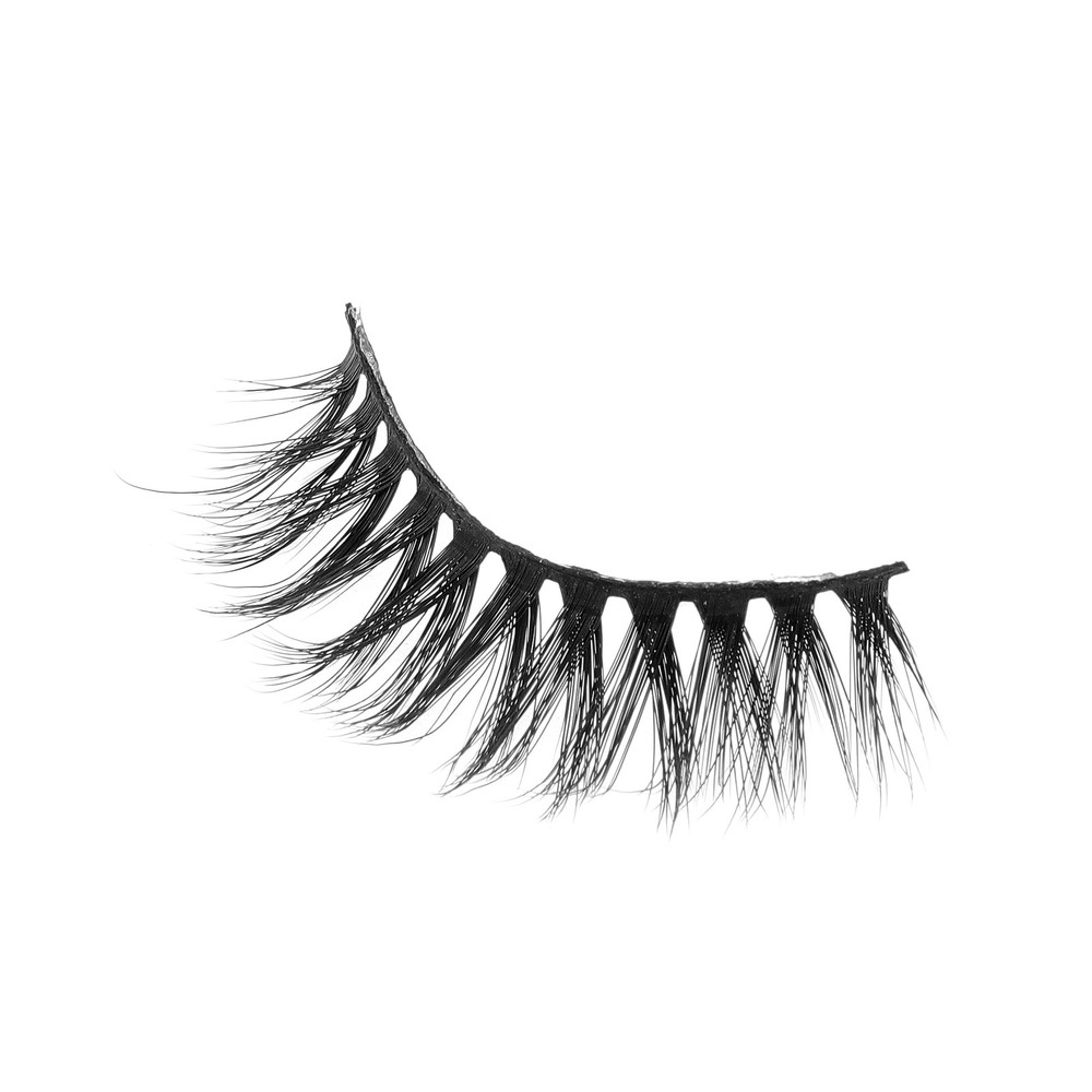 S01 False Eyelashes for Makeup Black 10 Pair