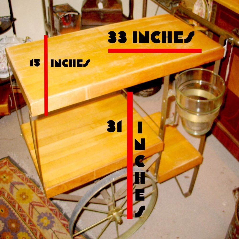 GARDEN BAR CART