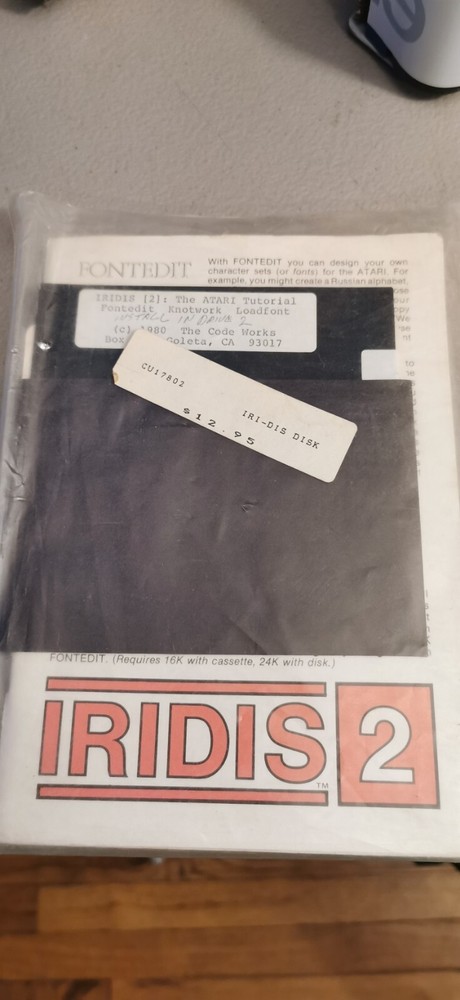The Basic Compiler Atari 400/800 Iridis 2. Sparta DOS Construction Set